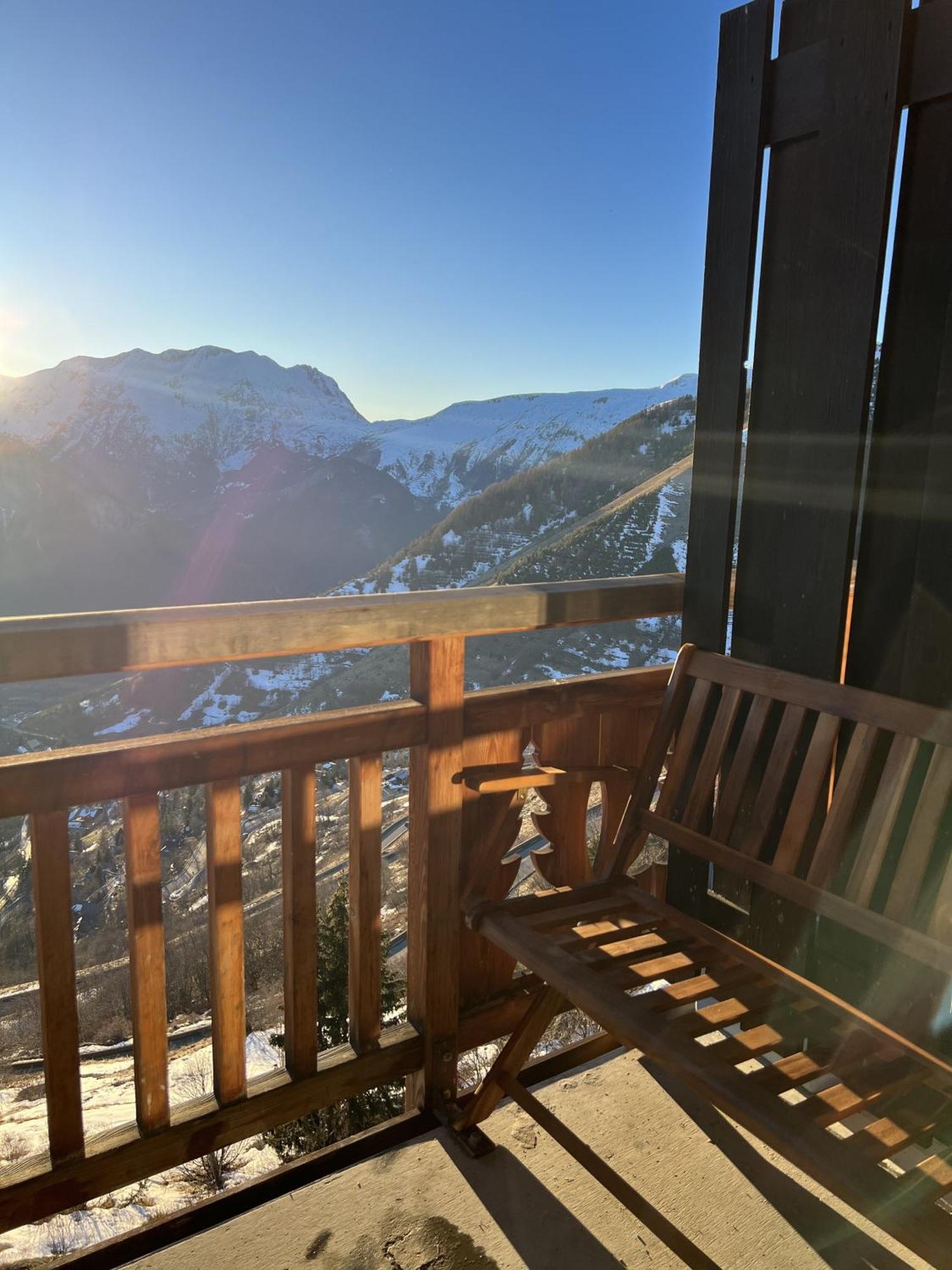 Stunning Apartment With Breathtaking View! Huez Kültér fotó