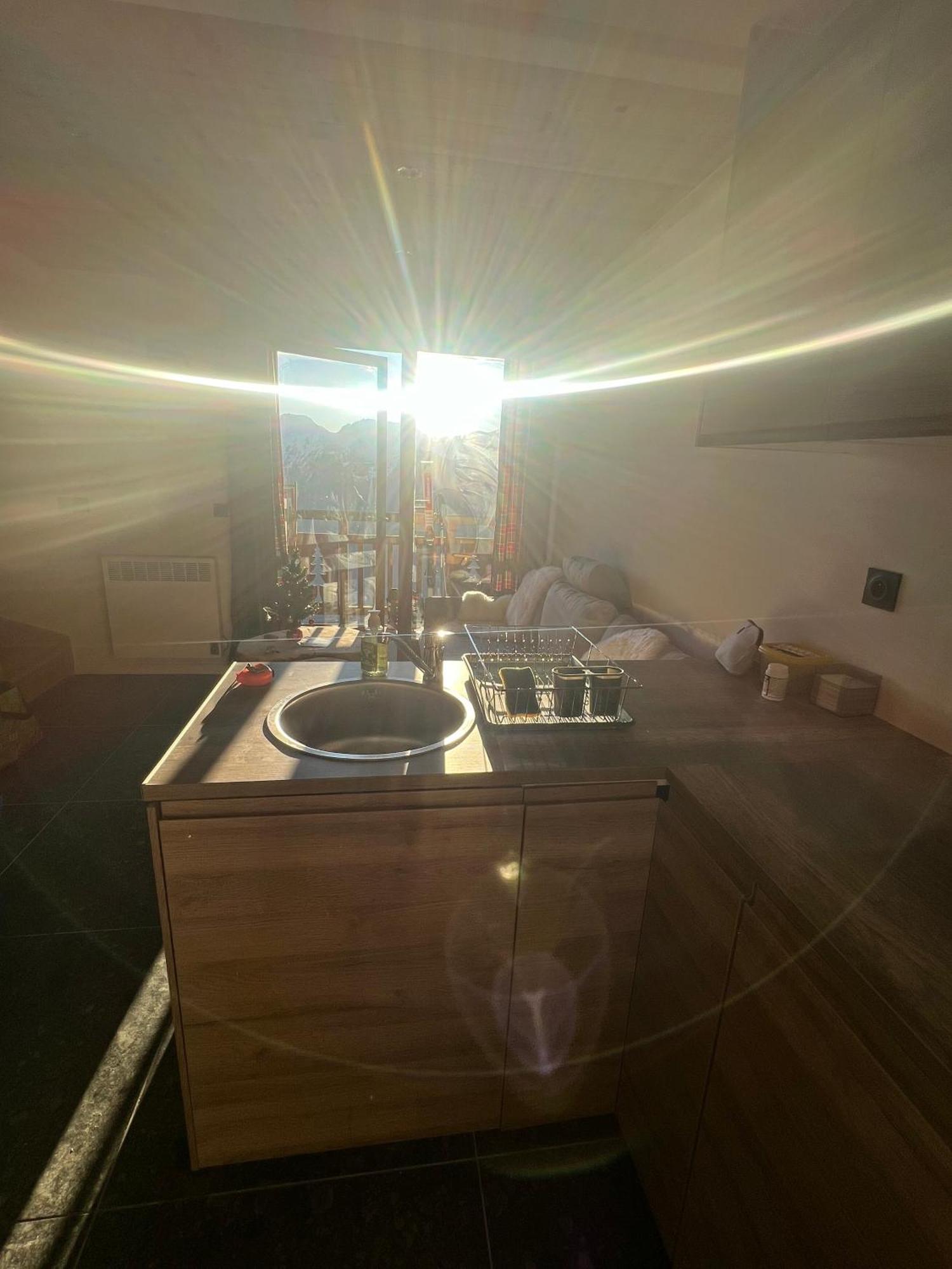 Stunning Apartment With Breathtaking View! Huez Kültér fotó