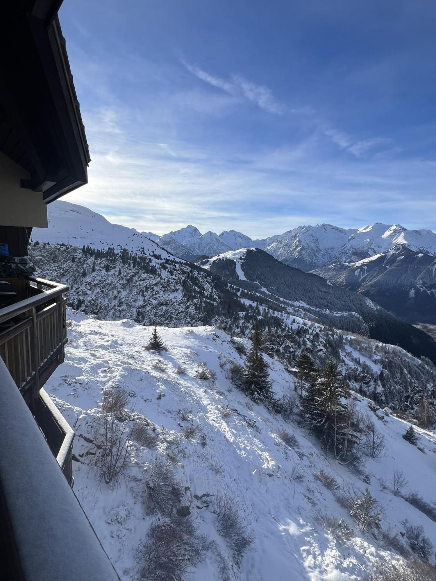 Stunning Apartment With Breathtaking View! Huez Kültér fotó