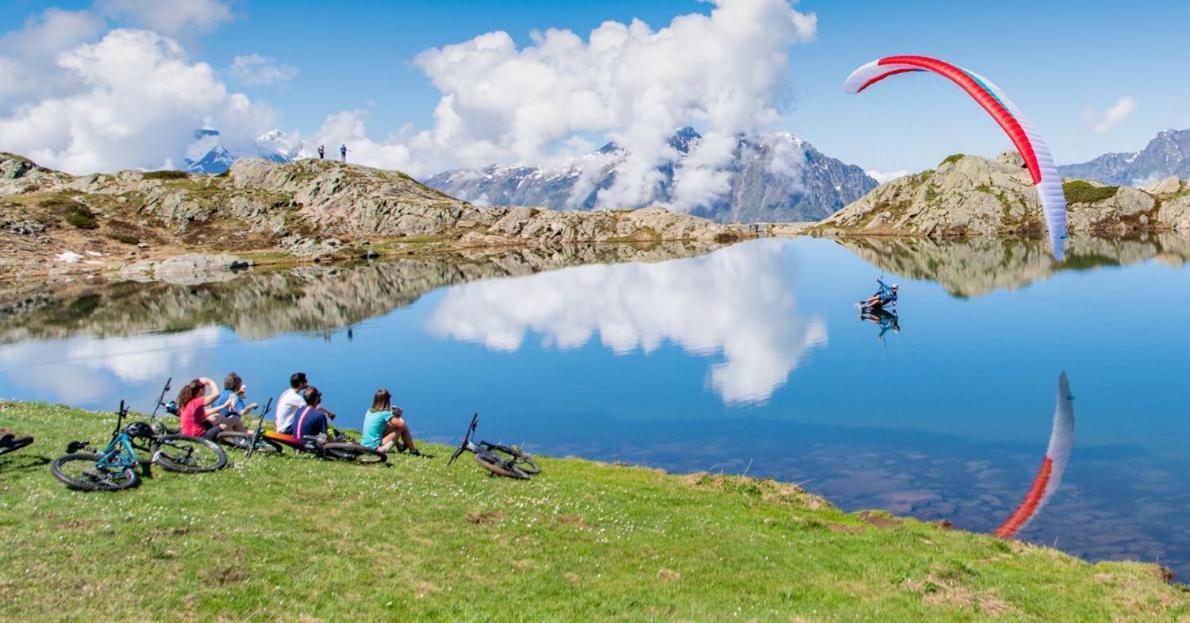 Stunning Apartment With Breathtaking View! Huez Kültér fotó