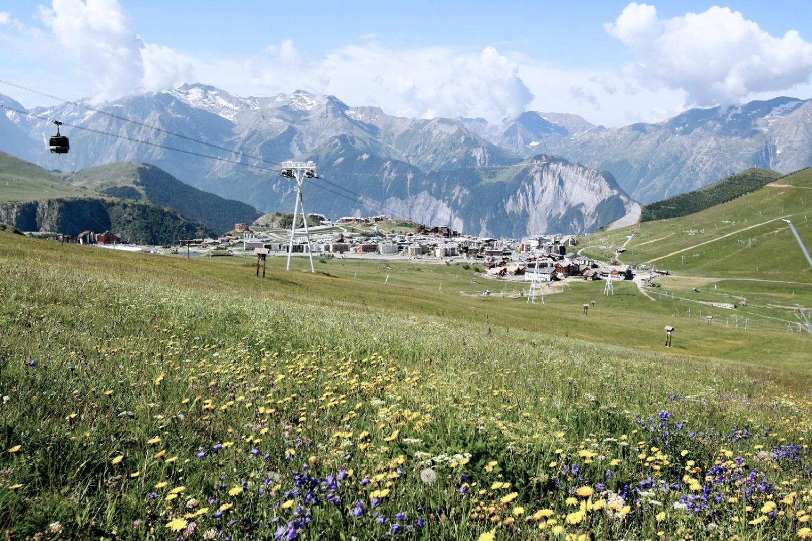 Stunning Apartment With Breathtaking View! Huez Kültér fotó